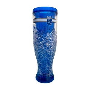 MLB Kansas City Royals Baseball Clear Blue Freezer Pilsner Mug